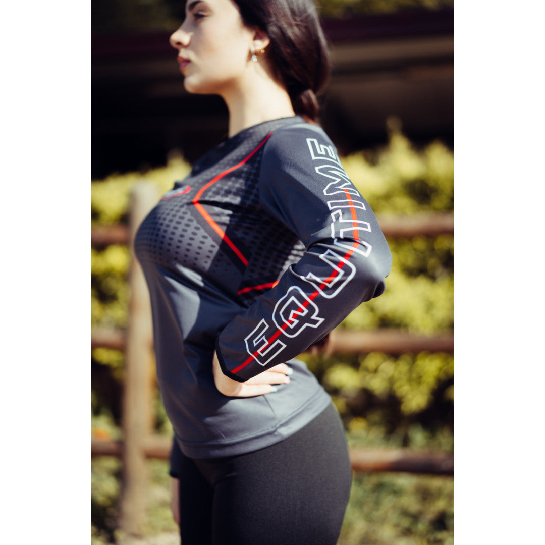 Ladies long-sleeved technical jersey Equitime