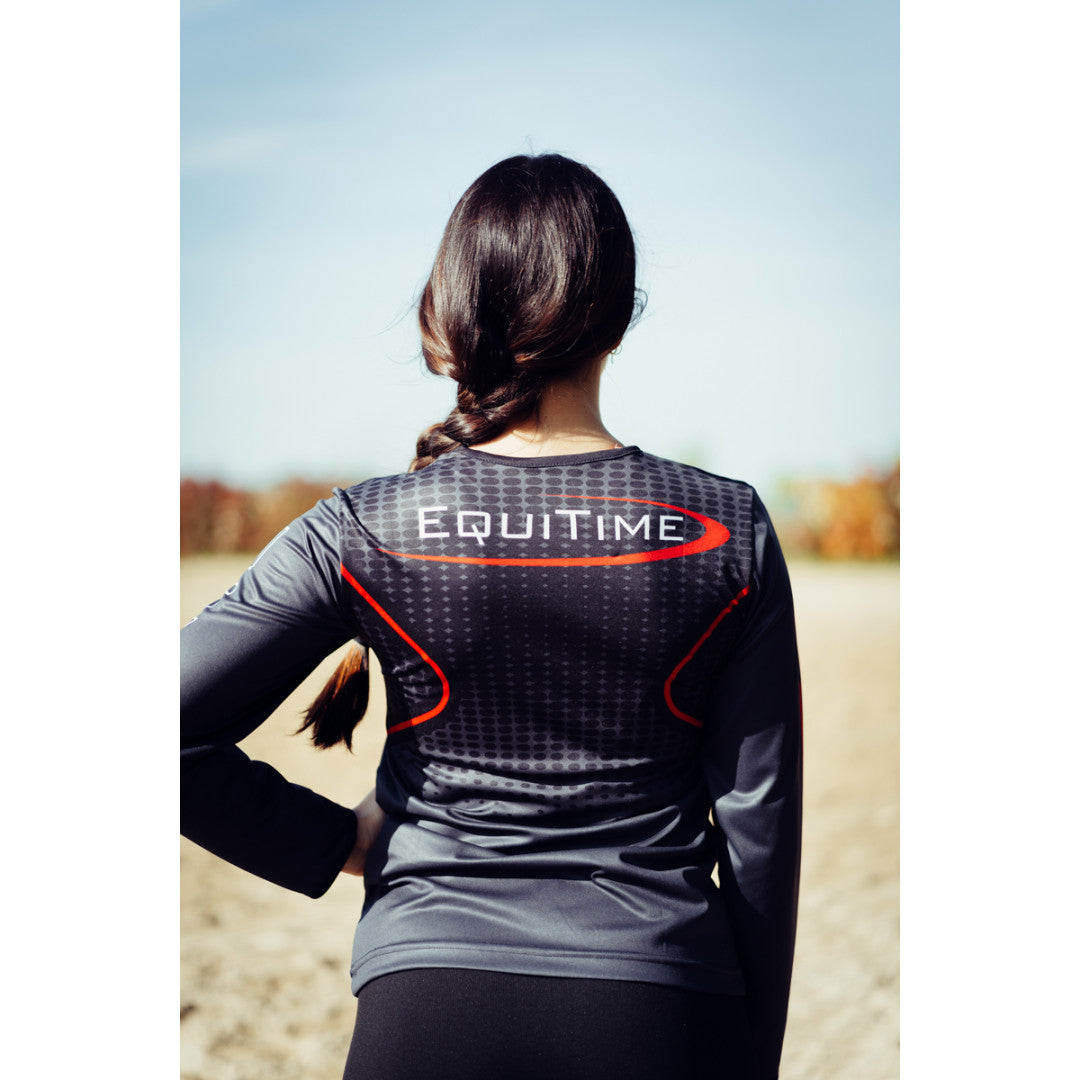 Ladies long-sleeved technical jersey Equitime