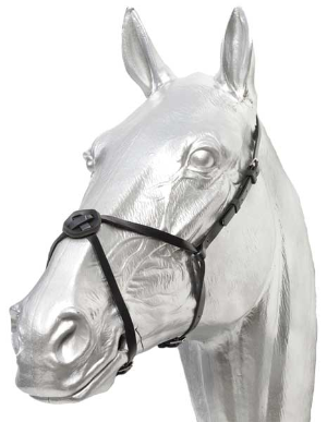 Zilco Grackle Noseband - Black Full Size