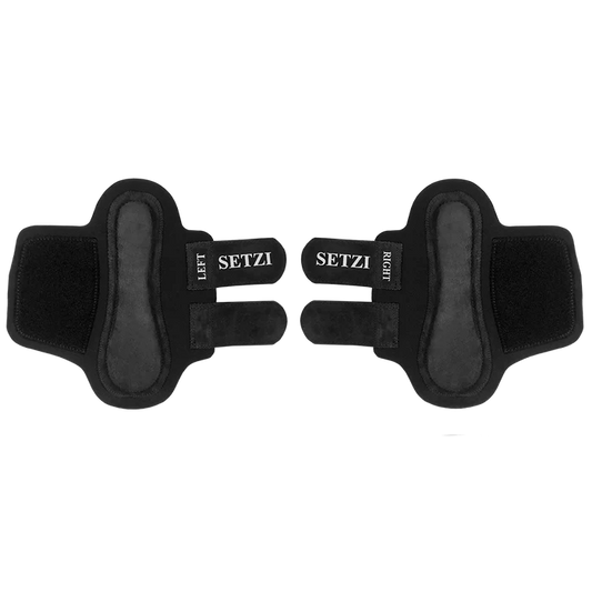 Equi-Essentials Fleece Ribbed Bell Boots in Black - Small – The Tried Equi-Essentials Fleece Ribbed Bell Boots in Black - Small – The Tried